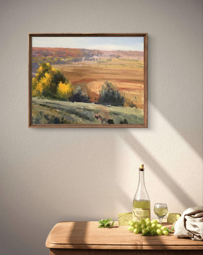 Oil painting Hot day Unknown artist