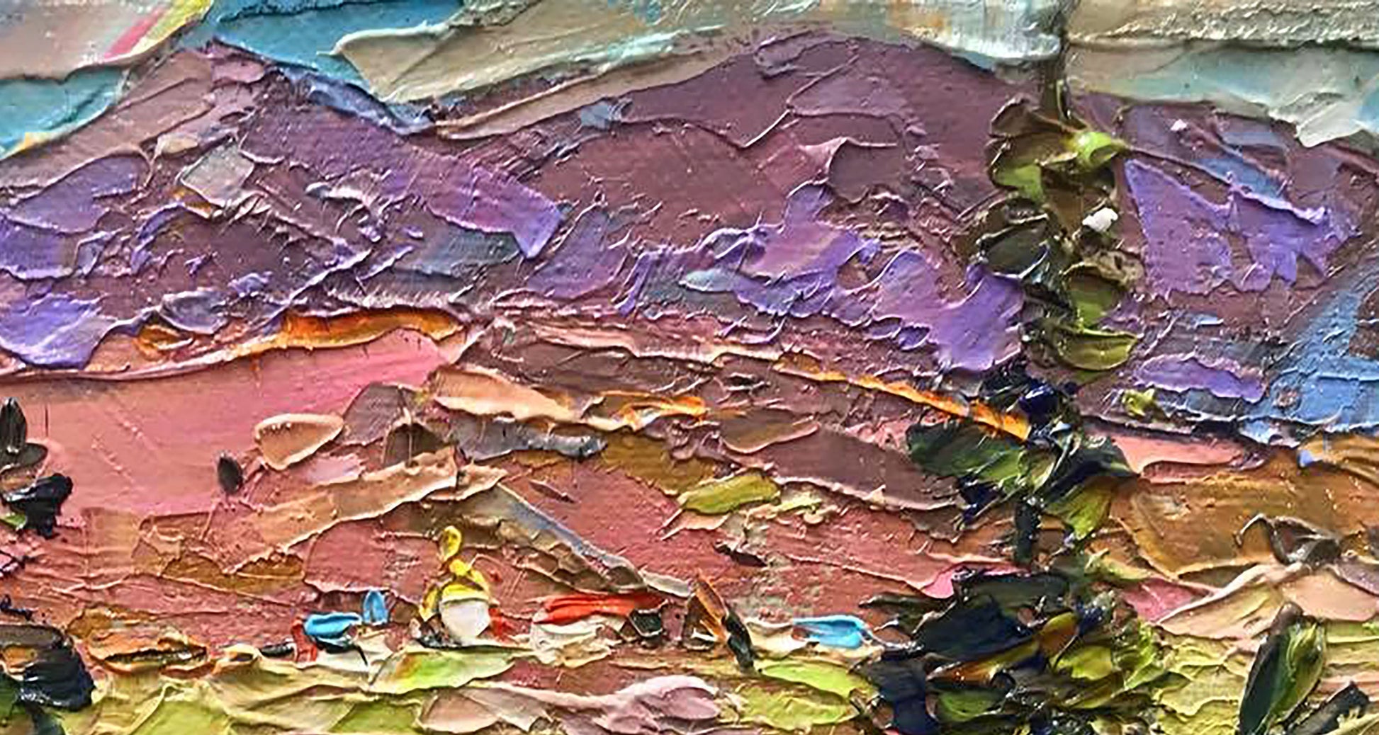 Oil painting  Carpathians