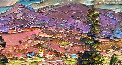 Oil painting  Carpathians