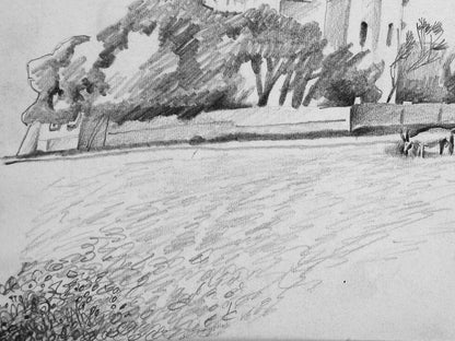 Pencil painting In Romny Egor Shvachunov