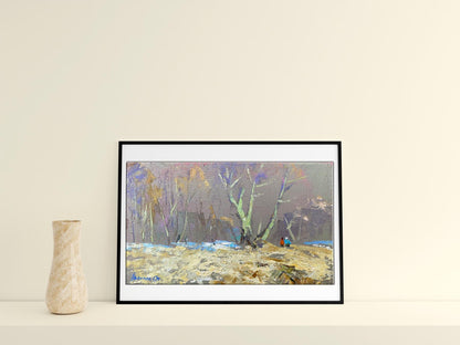 Oil painting It's already spring Ivanyuk Alex