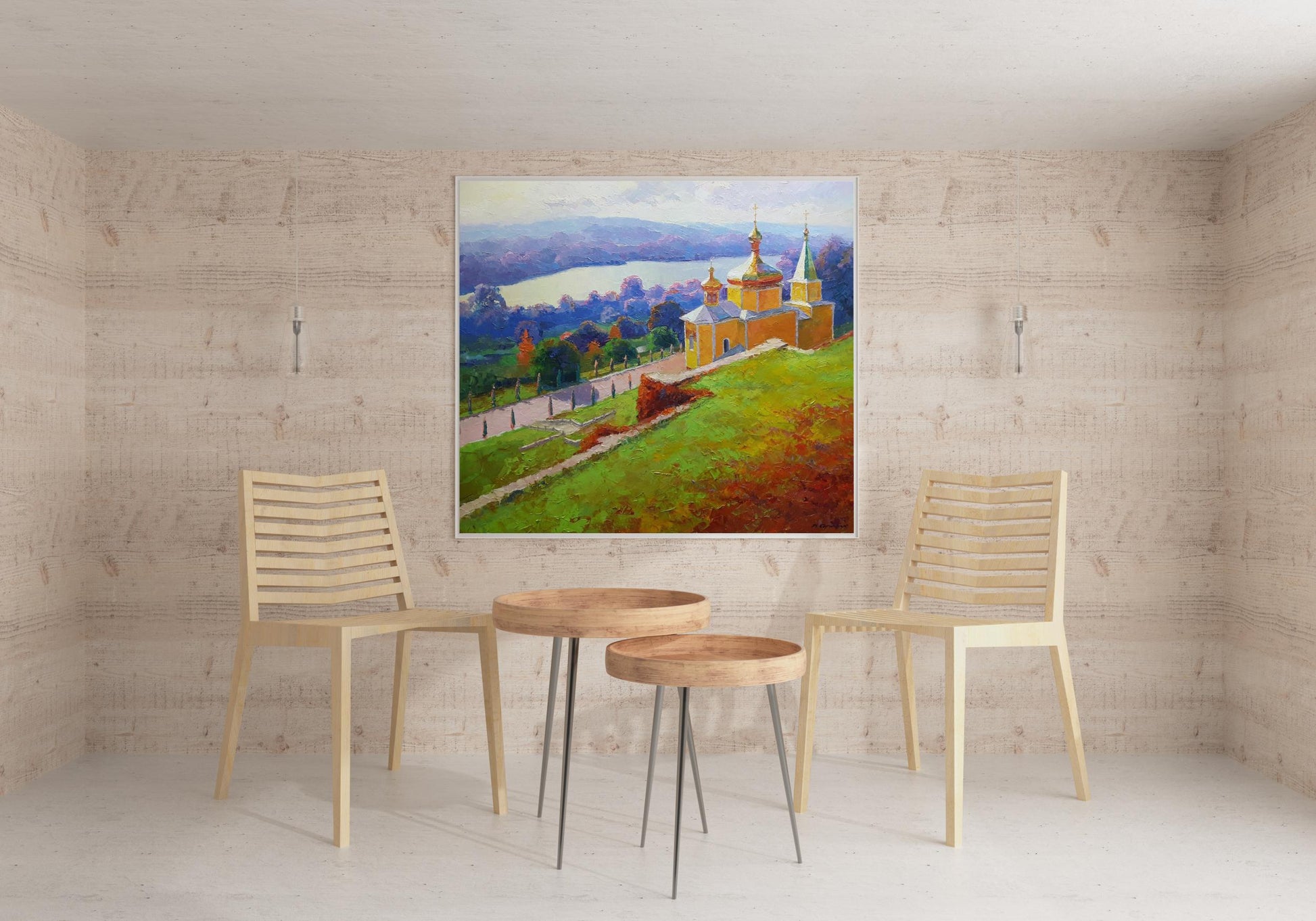 Vyshnevets: Oil Painting by Serdyuk Boris Petrovich