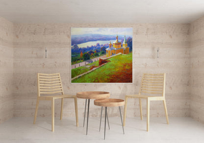 Vyshnevets: Oil Painting by Serdyuk Boris Petrovich