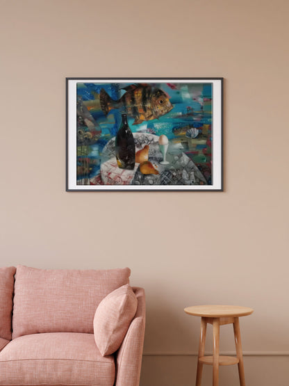oil painting still life