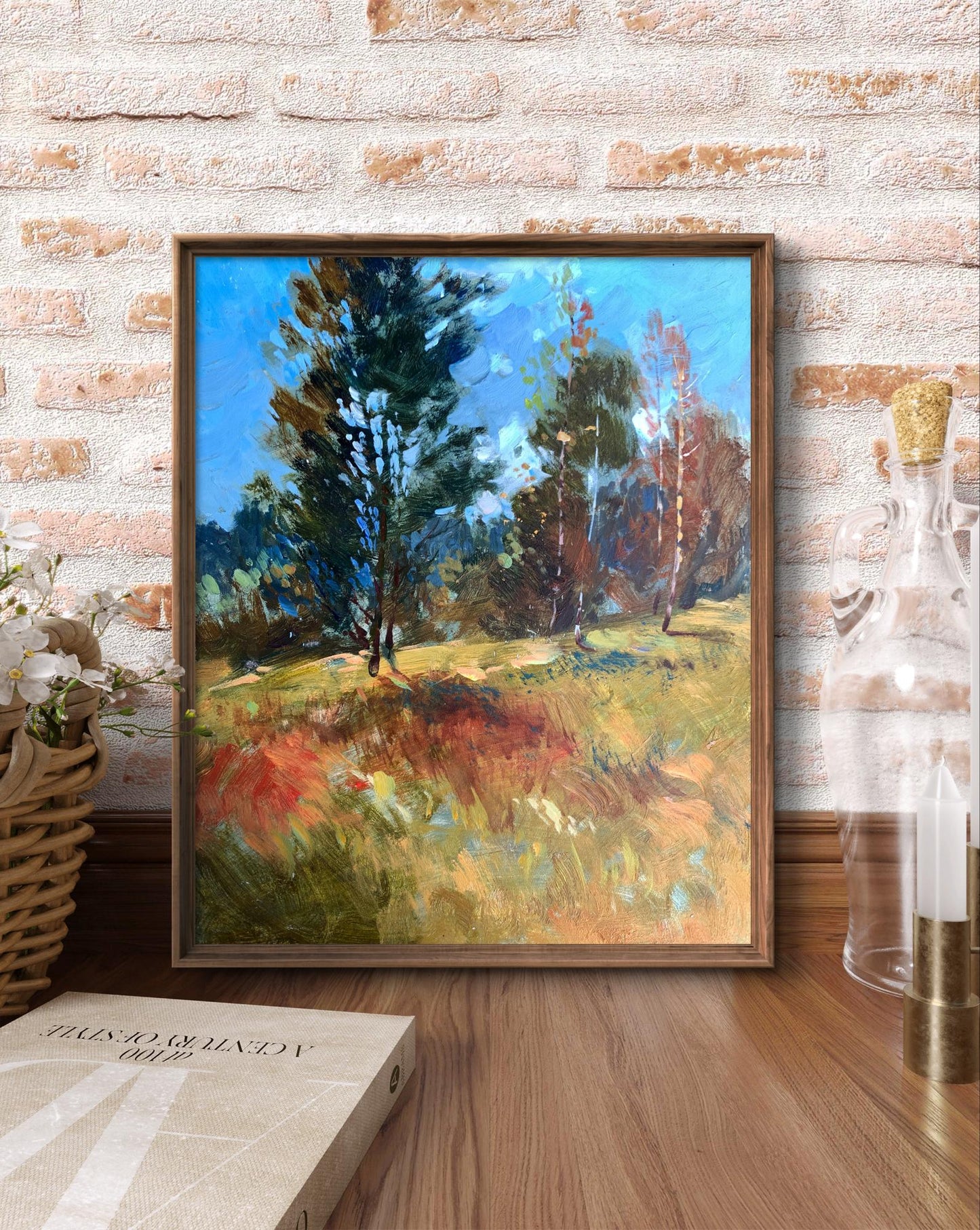 OIl painting Beginning of autumn Yuriy Suprunchuk