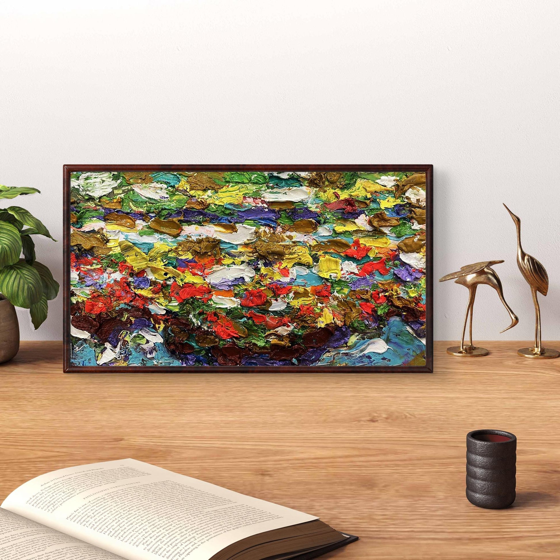 Abstract Etude in bright colors Oleksiy Dakhnenko