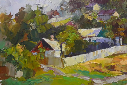 Oil painting October day Serdyuk Boris Petrovich №SERB 520