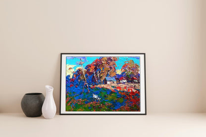 Oil Painting Nature Landscape