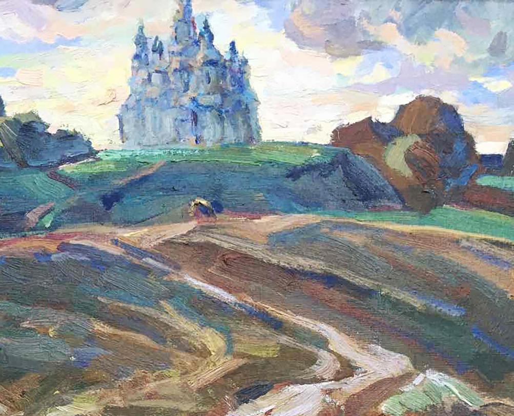 The road to the temple