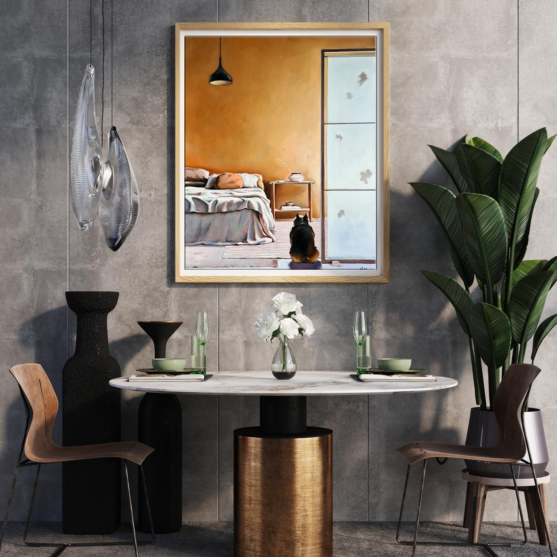 Painting with Interior