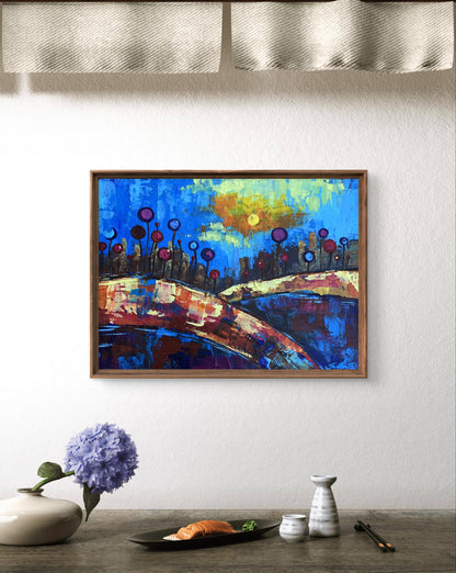 Oil painting A chidhood dream V. Zadorozhnya