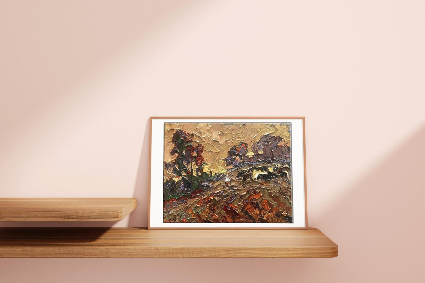 Village landscape Art 