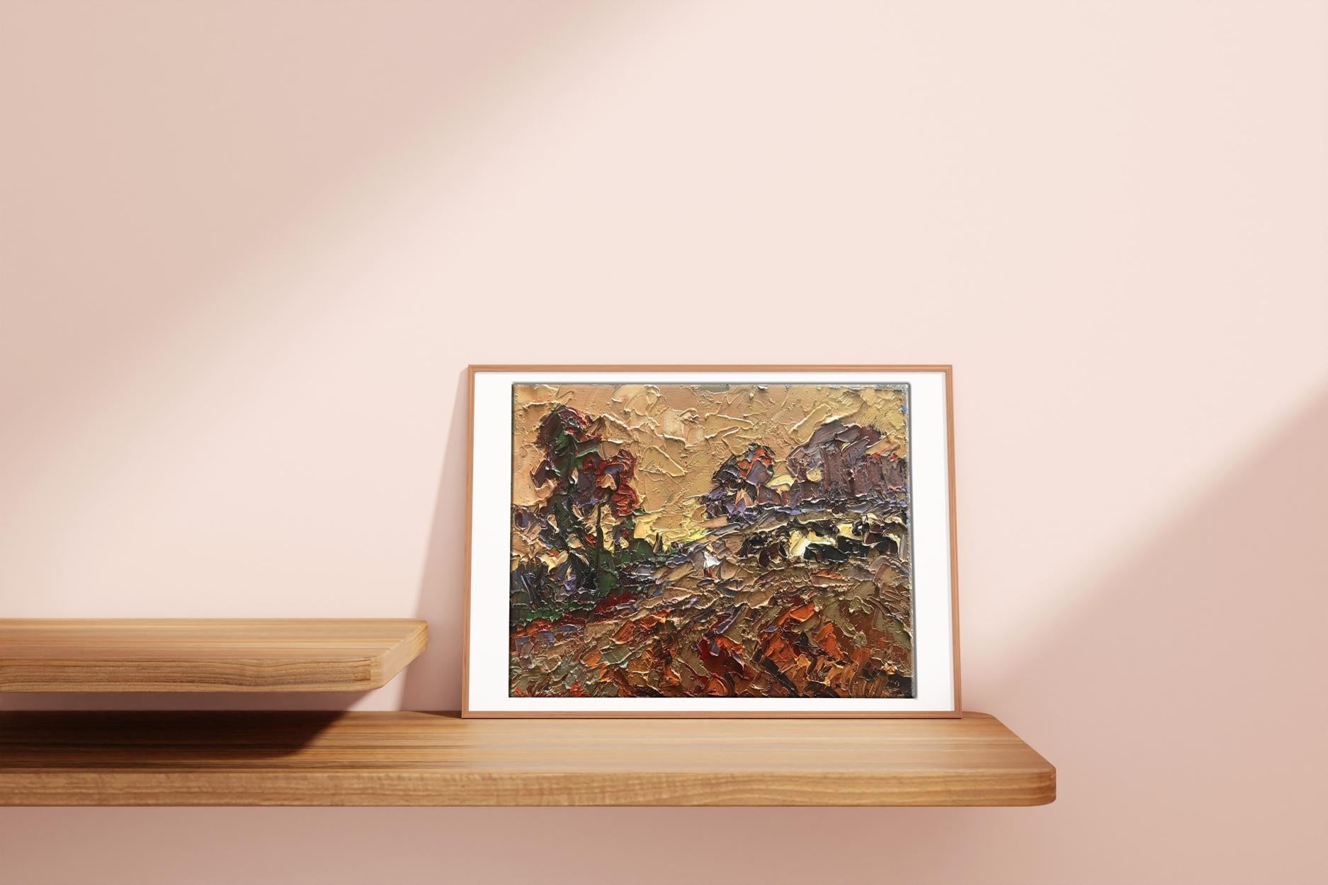 Village landscape Art 