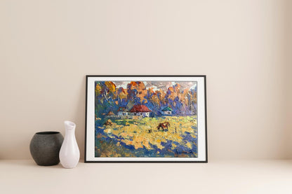 Oil Painting Nature Landscape 