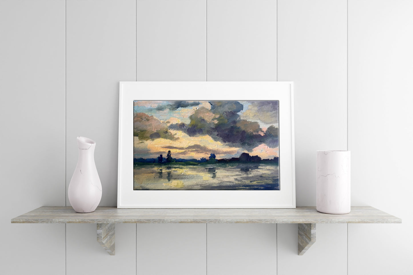 Oil painting Before the rain Svetlana Gramm