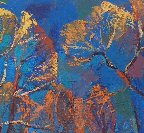 Oil painting Basic motive Egor Shvachunov