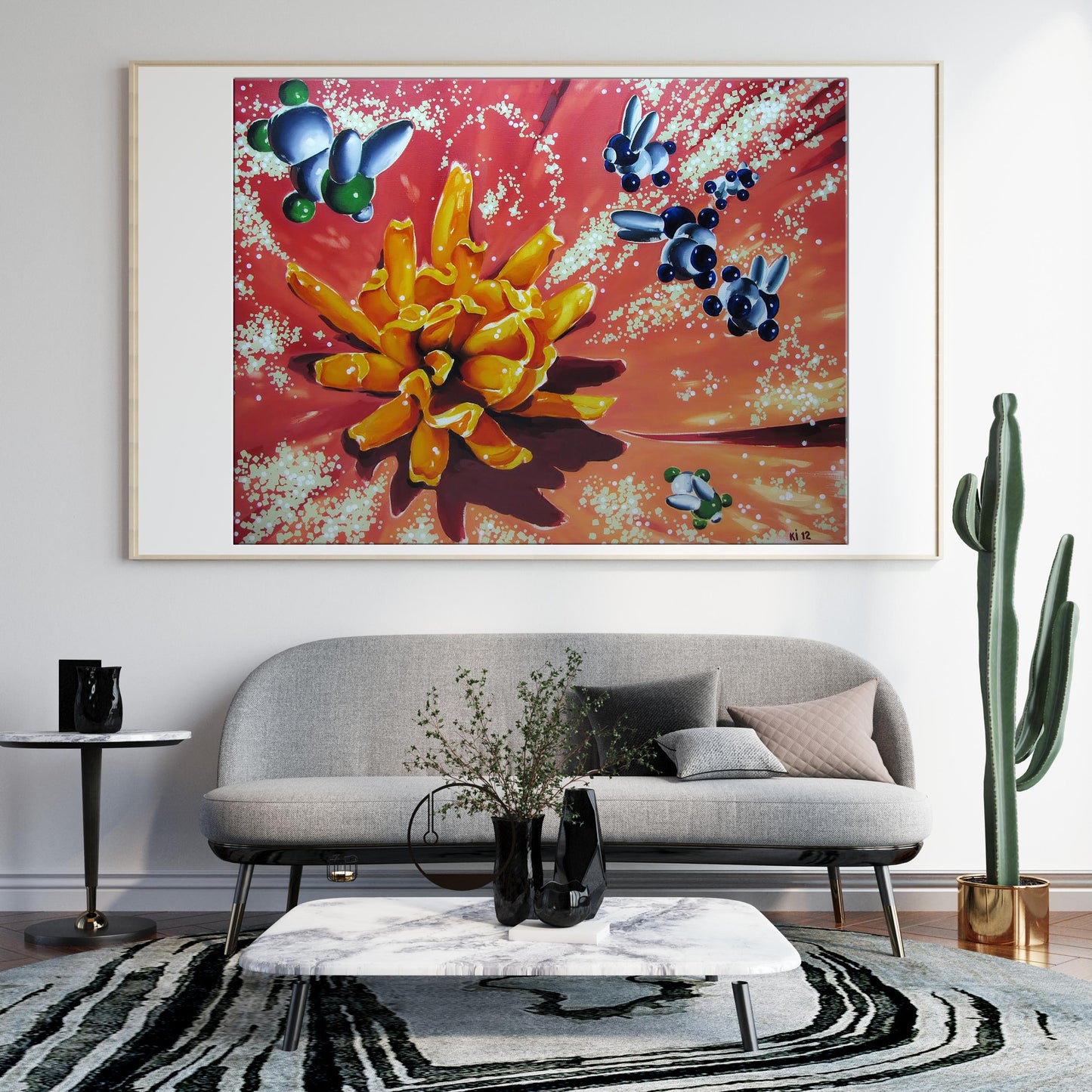 Contemporary Art  Flowers