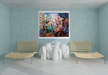 oil painting abstract