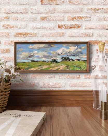 Oil painting Windy day Oleksiyander Cherednichenko