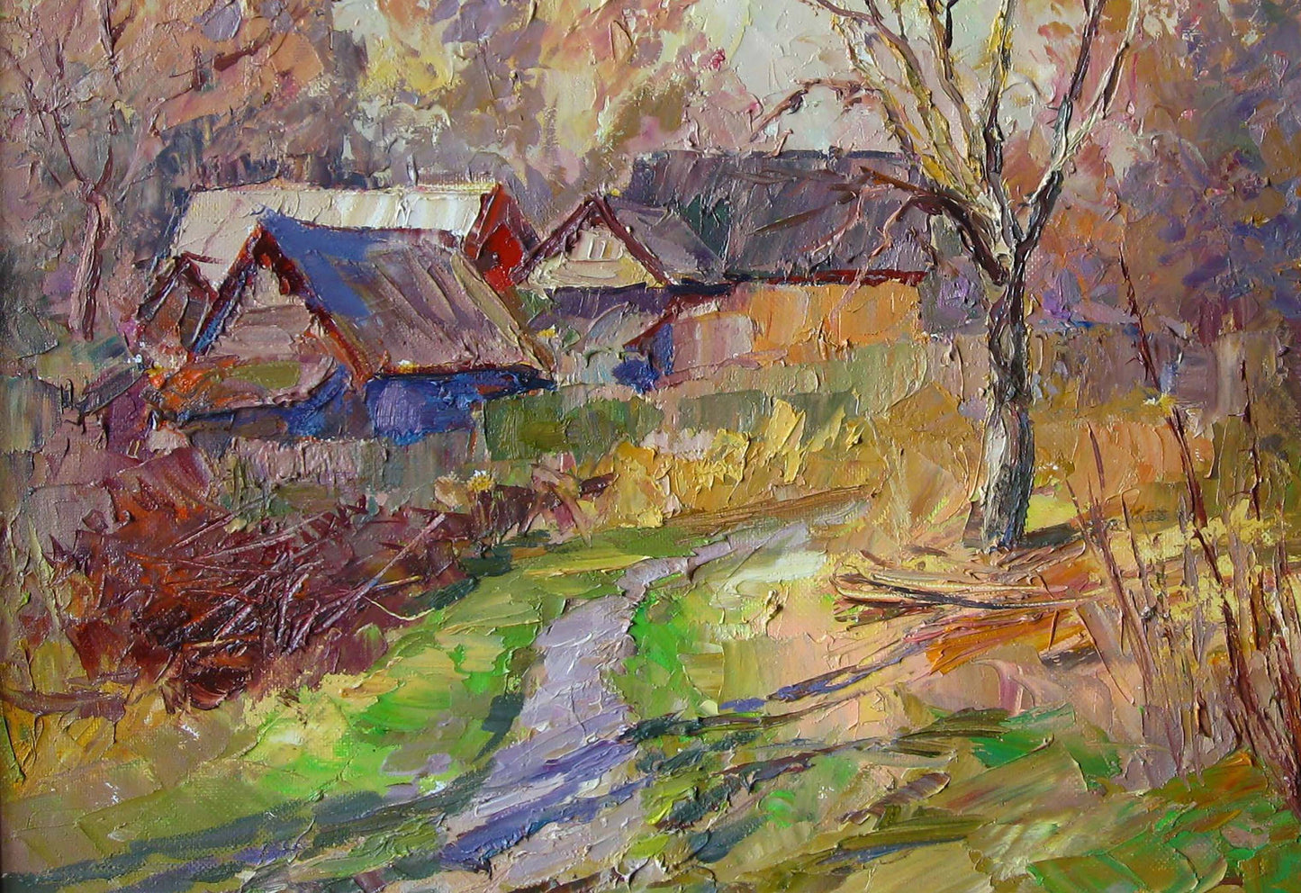 Oil painting The last rays Serdyuk Boris Petrovich