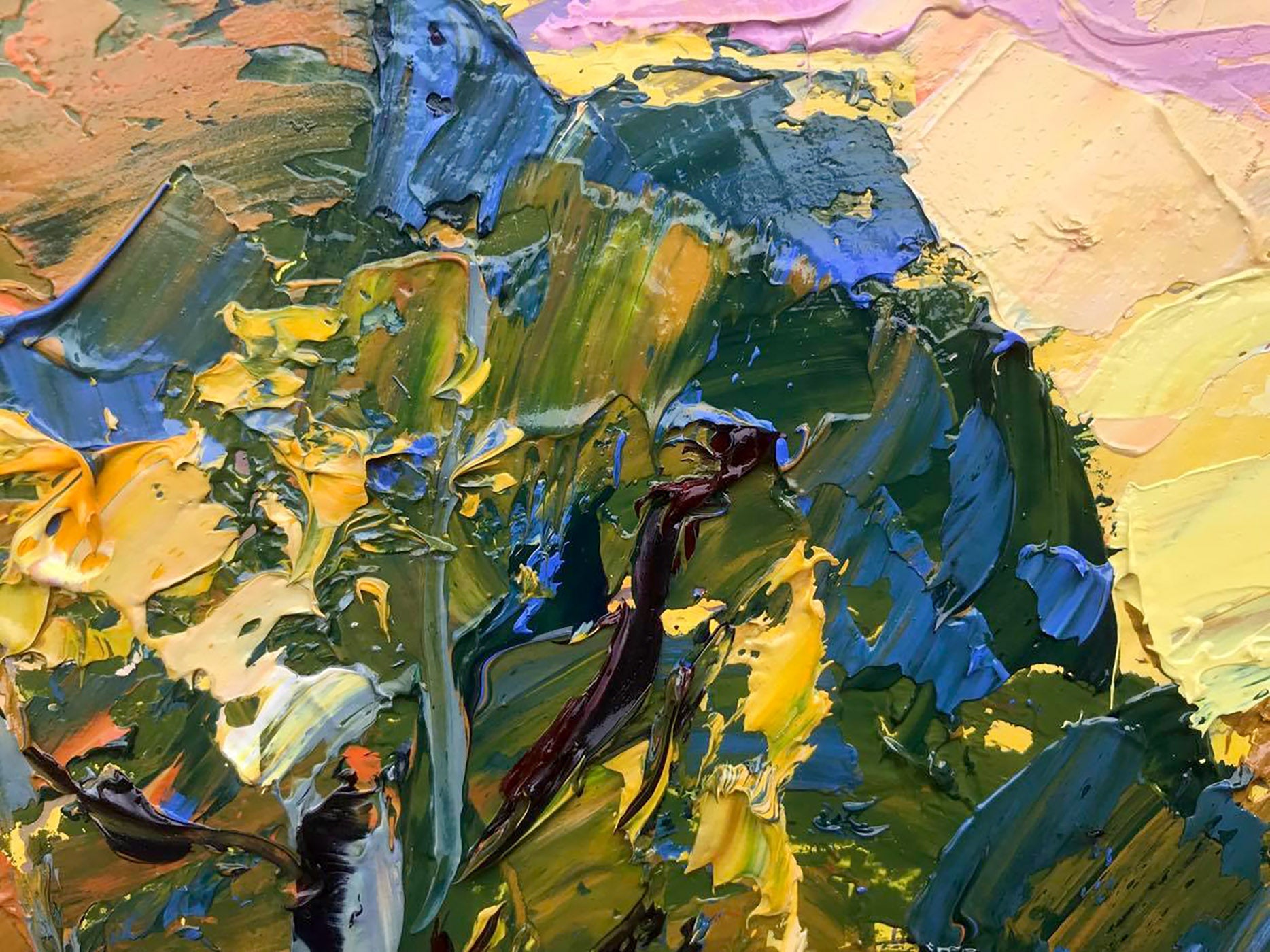 Oil Painting Nature Landscape 