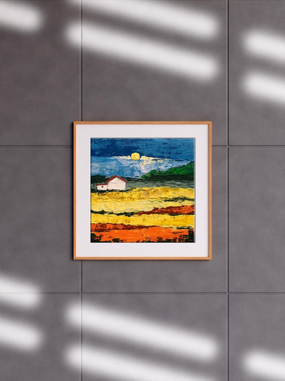 Oil painting House by the coast Zadorozhnya V. V.