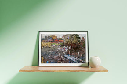 Oil Painting Nature Landscape 