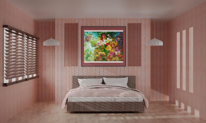 Oil painting Seasons Anatoly Borisovich Tarabanov