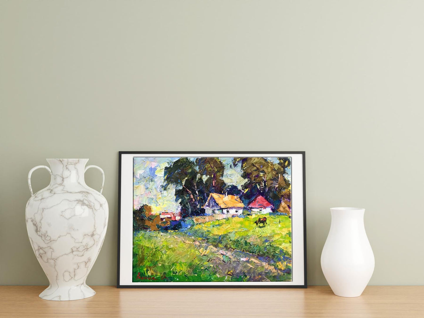 Oil Painting Nature Landscape 