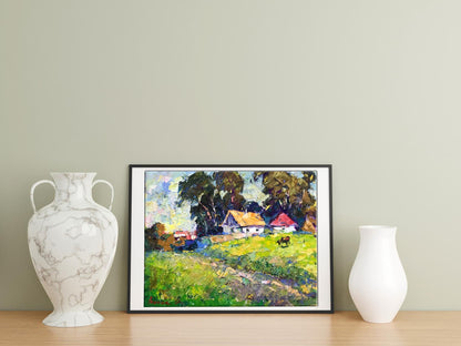 Oil Painting Nature Landscape 