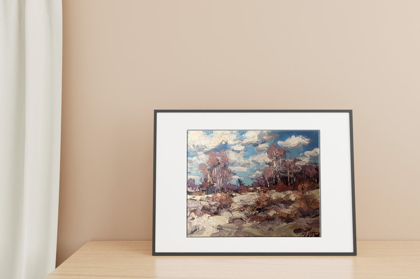 oil painting room decor