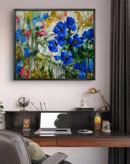 Abstract oil painting Morning dew Anatoly Tarabanov