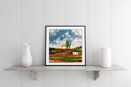 Oil painting Somewhere in the field Zadorozhnya V. V.