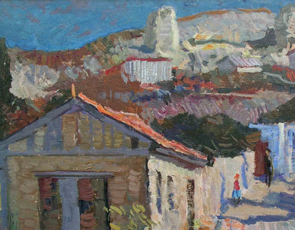 Oil painting Hot day. Crimea Sergeyeva Nina