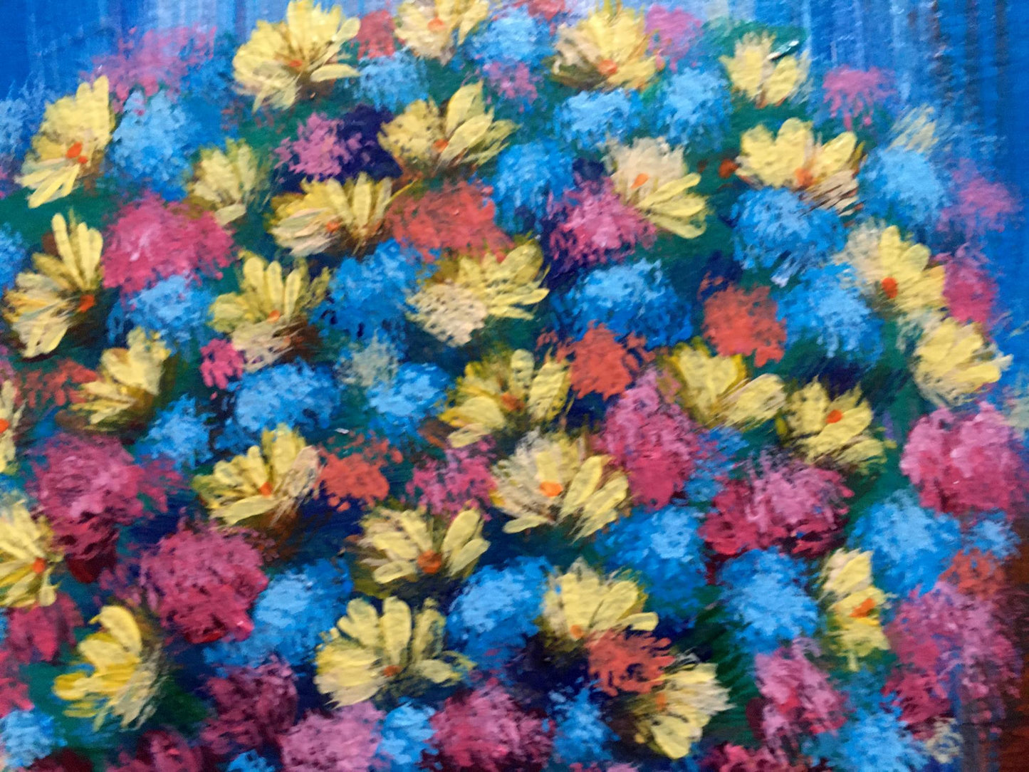 Oil painting Spring bouquet of flowers Zadorozhnya V. V.