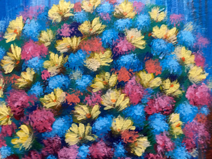 Oil painting Spring bouquet of flowers Zadorozhnya V. V.