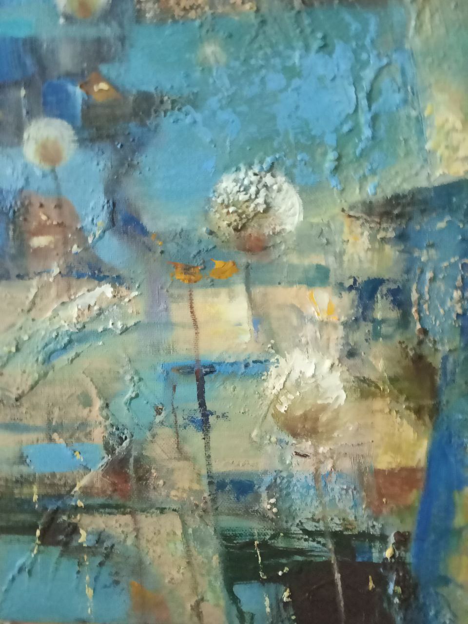 Abstract  Oil painting