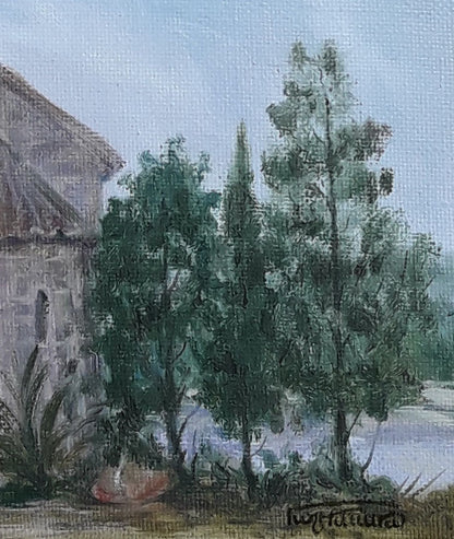Oil painting Korcula (Croatia) Korkishko Vasily