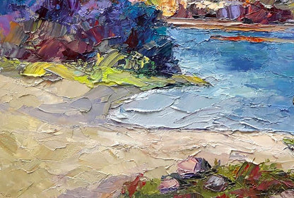 Oil painting Fishing Serdyuk Boris Petrovich №SERB 720
