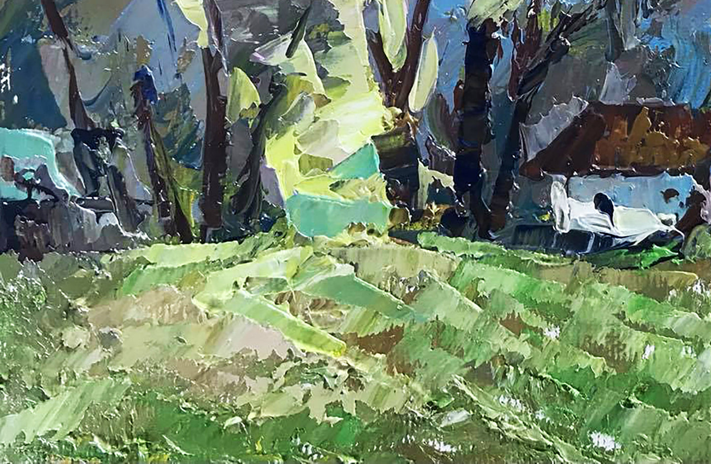 Oil Painting Nature Landscape 