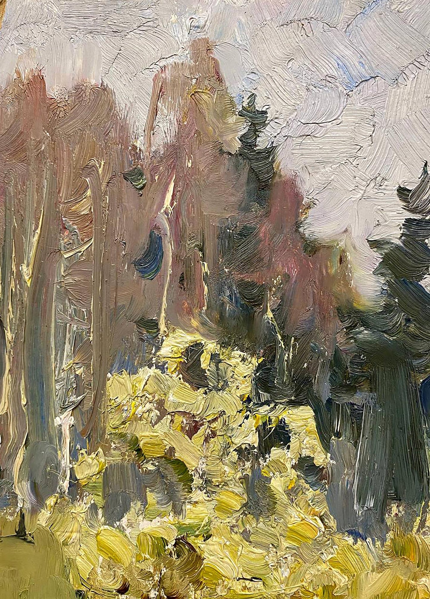 Oil painting Silence Singaevsky Vladimir Ivanovich