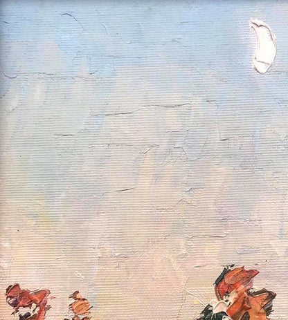 Oil painting Twilight Colors Over the Countryside Alex Ivanyuk