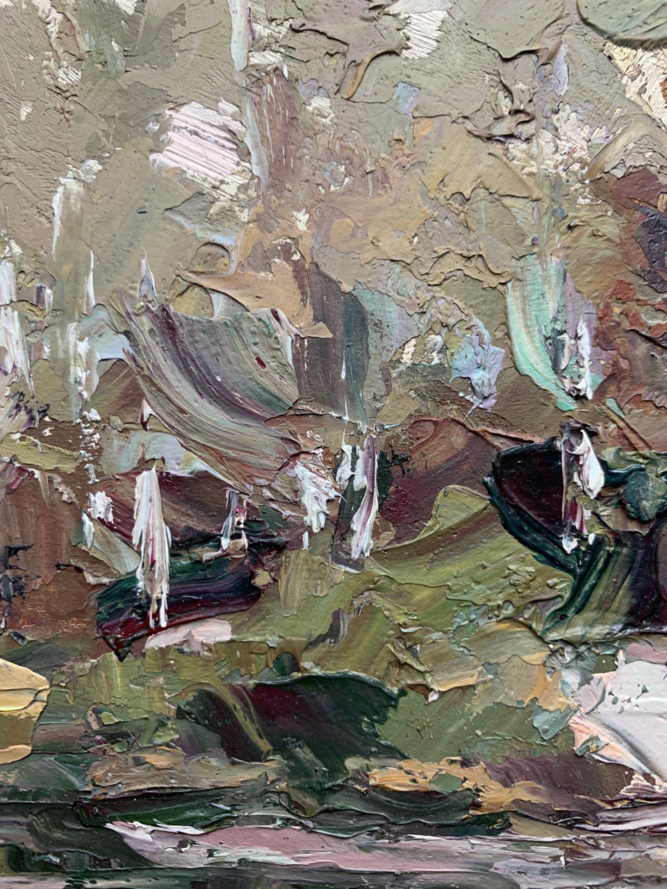 Oil painting Forest Nature Landscape 