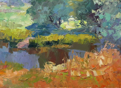 Oil painting Summer day Serdyuk Boris Petrovich №SERB 514
