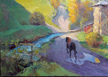 Village landscape 