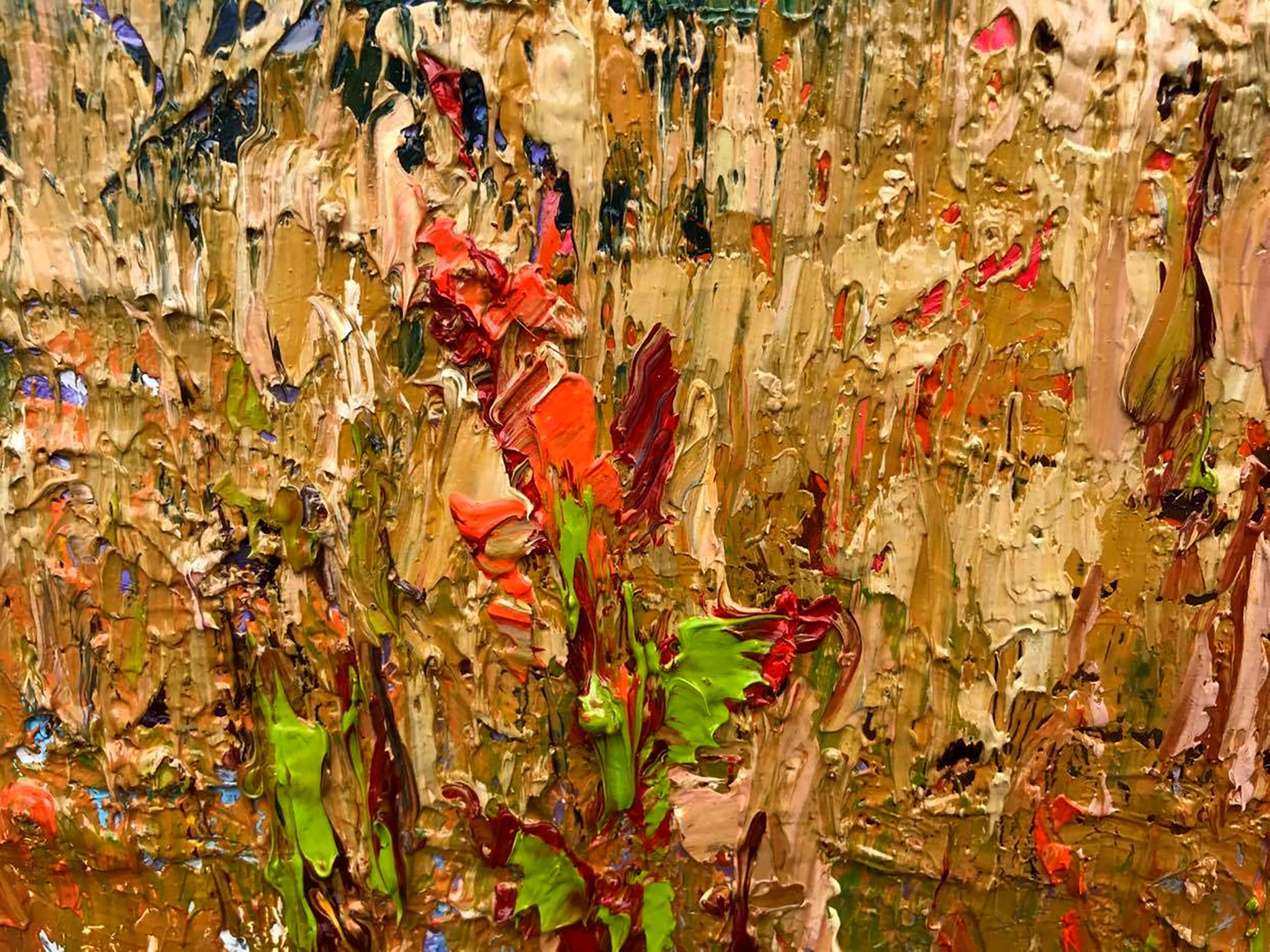 Village landscape Art 