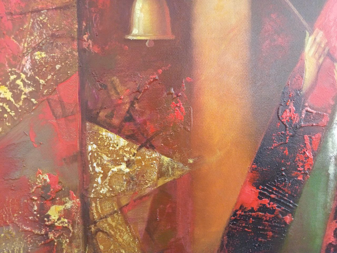 Oil painting Philosopher Anatoly Borisovich Tarabanov