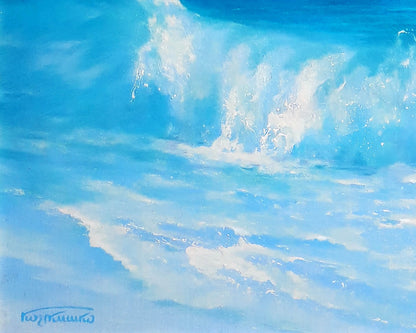 Oil painting Surf Korkishko Vasily