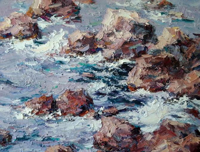 Oil painting Seascape 