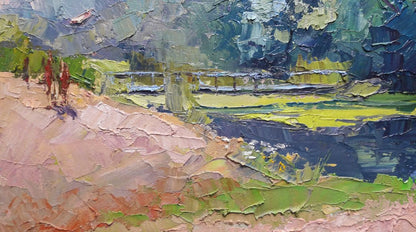 oil painting Bridge Serdyuk Boris Petrovich №SERB 769